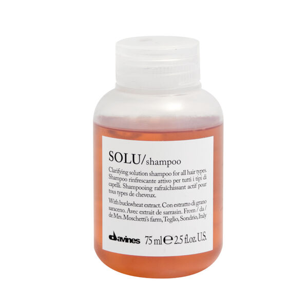 Освежающий и глубоко очищающий шампунь, 75 мл Davines Solu
Освежающий и глубоко очищающий шампунь, 75 мл Davines Solu