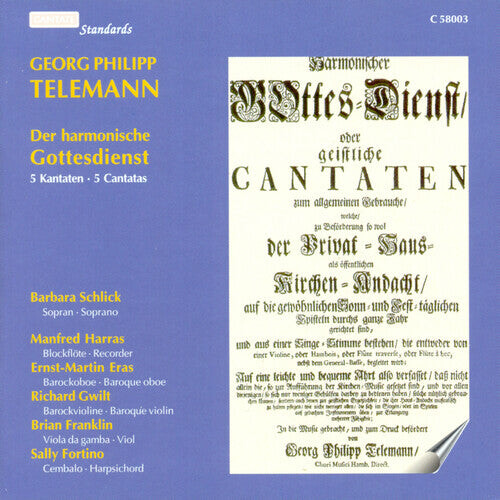 CD диск Telemann / Schlick / Fortino: Der Harmonische Gottesdienst
CD диск Telemann / Schlick / Fortino: Der Harmonische Gottesdienst