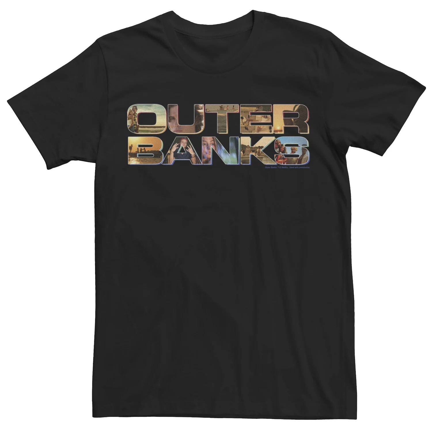 Мужская футболка Netflix Outer Banks с текстовым наполнением Licensed Character
Мужская футболка Netflix Outer Banks с текстовым наполнением Licensed Character