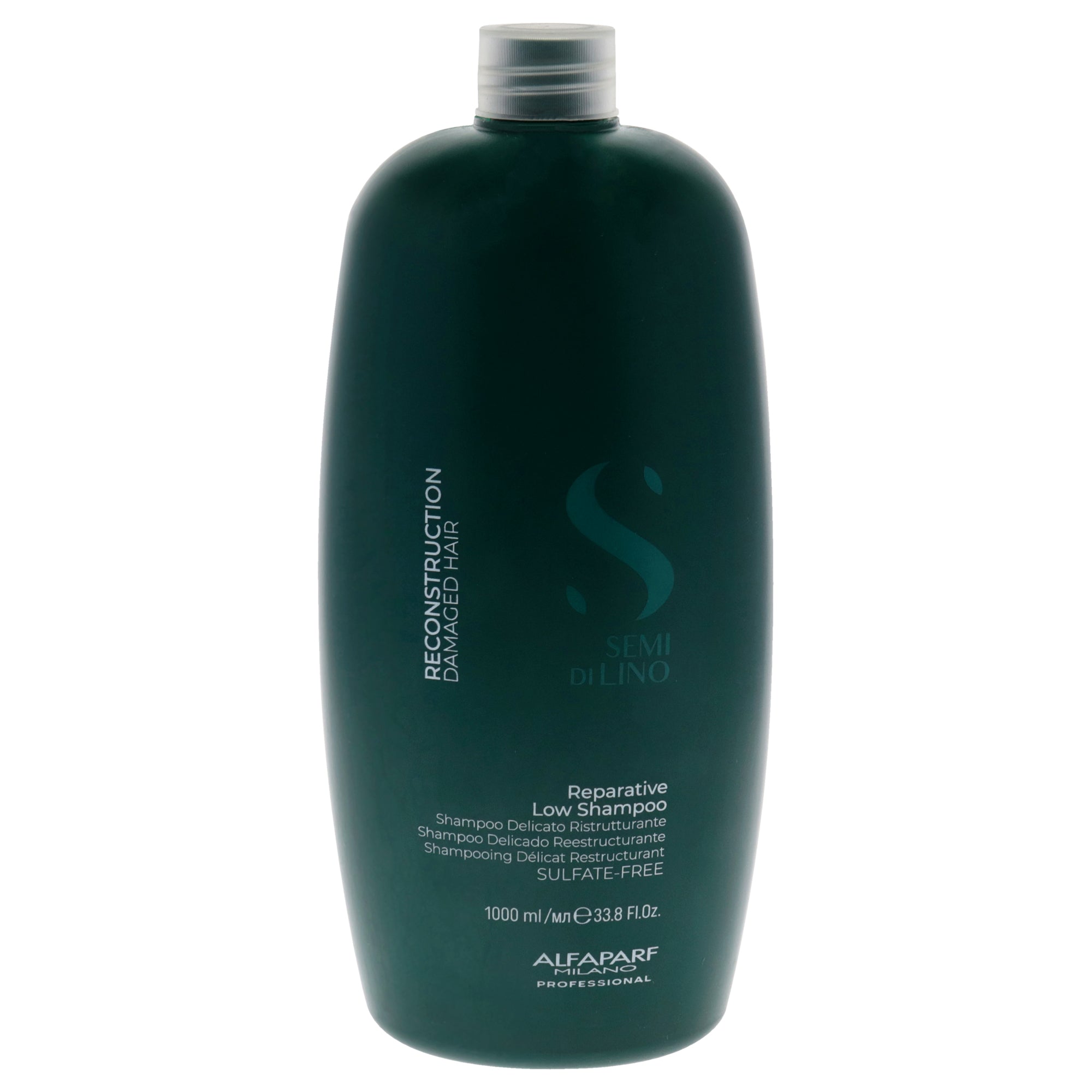 Восстанавливающий шампунь Semi Di Lino Reconstruction Reparative Low Shampoo от Alfaparf Milano для мужчин и женщин - 950 мл, прозрачный
Восстанавливающий шампунь Semi Di Lino Reconstruction Reparative Low Shampoo от Alfaparf Milano для мужчин и женщин - 950 мл, прозрачный