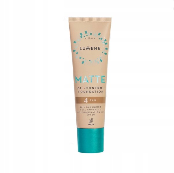 LUMENE Matte SPF20 Mattifying Foundation - 4 Tan 30 мл
LUMENE Matte SPF20 Mattifying Foundation - 4 Tan 30 мл