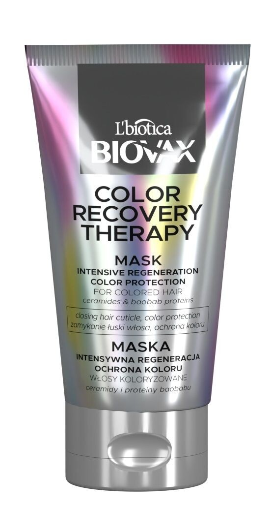 Маска для волос Biovax Recovery Color Therapy, 150 мл
Маска для волос Biovax Recovery Color Therapy, 150 мл