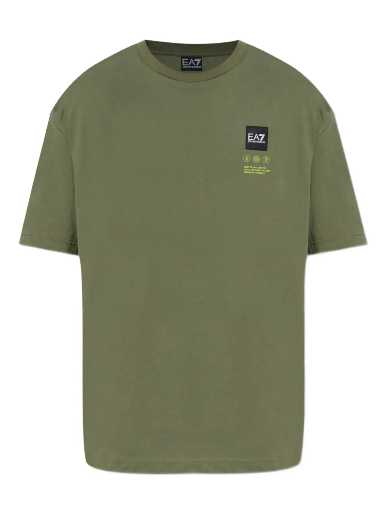 Футболка с логотипом Ea7 Emporio Armani, зеленый
Футболка с логотипом Ea7 Emporio Armani, зеленый