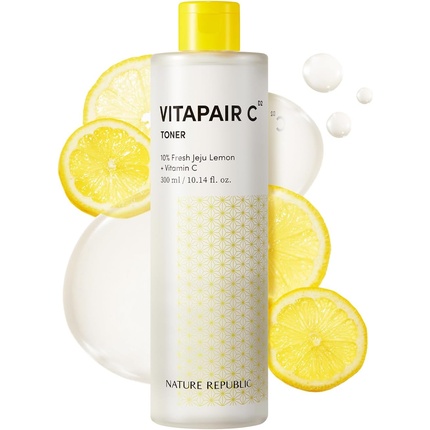 Vitapair C Glow Facial Toner — витаминный тоник для лица Nature Republic
Vitapair C Glow Facial Toner — витаминный тоник для лица Nature Republic