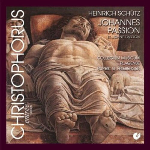 CD диск Schutz / Collegium Musicum Plagense: Saint John's Passion
CD диск Schutz / Collegium Musicum Plagense: Saint John's Passion