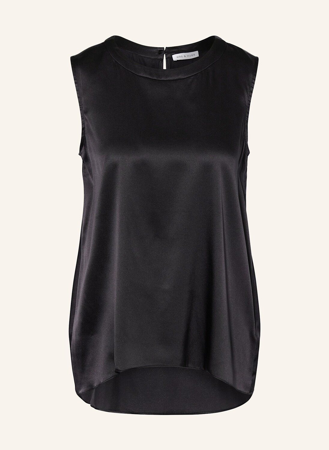 Шелковая блузка-топ MRS & HUGS, черный
Шелковая блузка-топ MRS & HUGS, черный