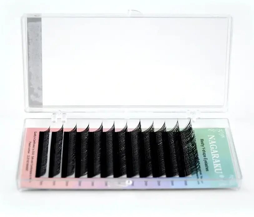 Ресницы Nagaraku 2D Y-shape Mix D, 0,07, 8-15
Ресницы Nagaraku 2D Y-shape Mix D, 0,07, 8-15