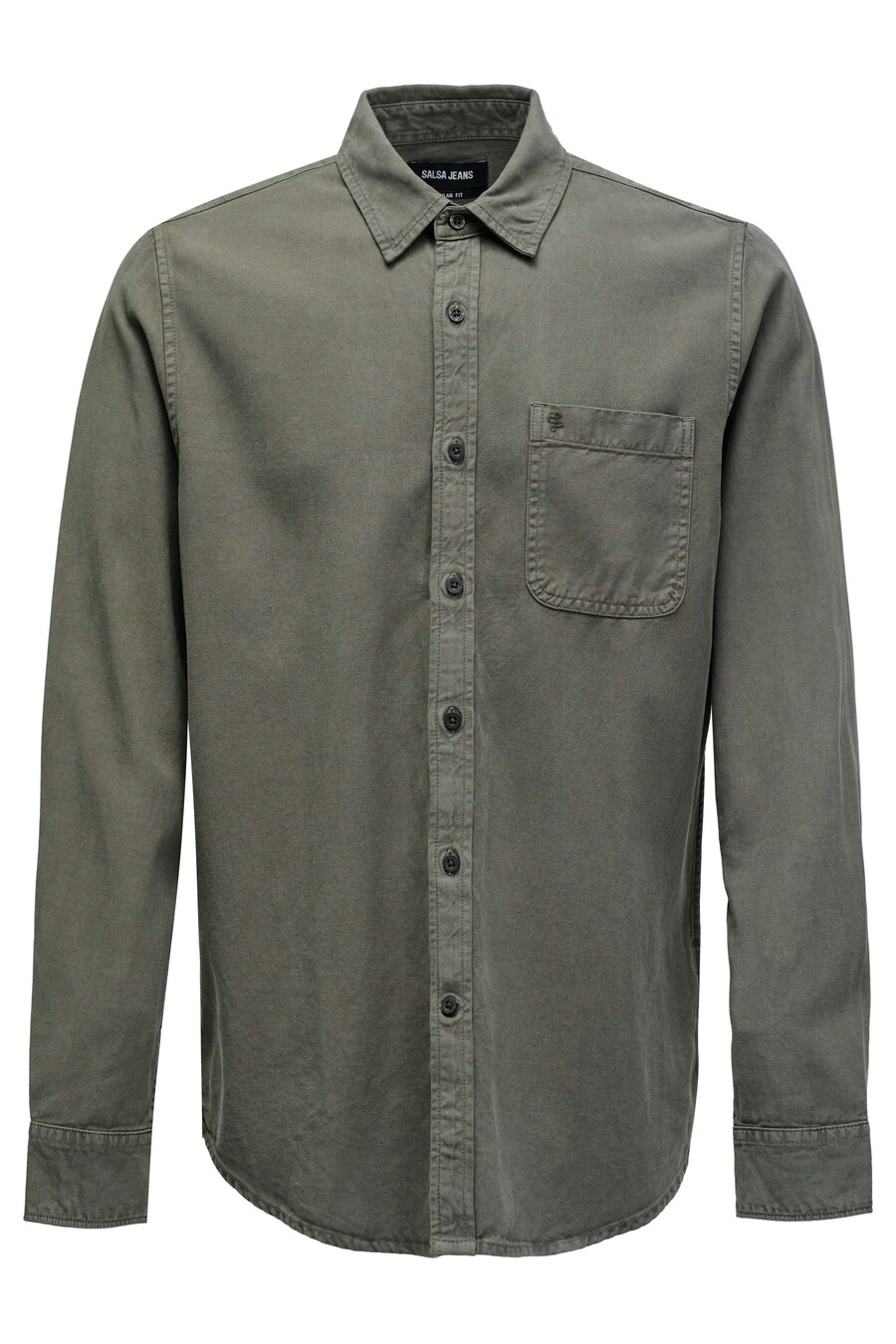 Рубашка на пуговицах классического кроя Salsa Jeans, зеленый
Рубашка на пуговицах классического кроя Salsa Jeans, зеленый