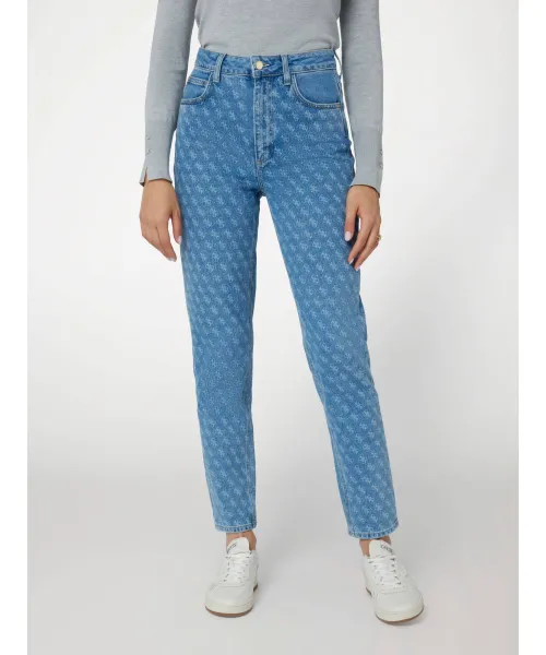 Джинсы Mom fit Guess Jeans, синий
Джинсы Mom fit Guess Jeans, синий