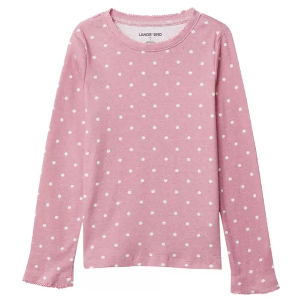 Рубашка с длинными рукавами для девочек 2–16 лет, ажурная трикотажная Lands' End, цвет mauve cream dots
Рубашка с длинными рукавами для девочек 2–16 лет, ажурная трикотажная Lands' End, цвет mauve cream dots