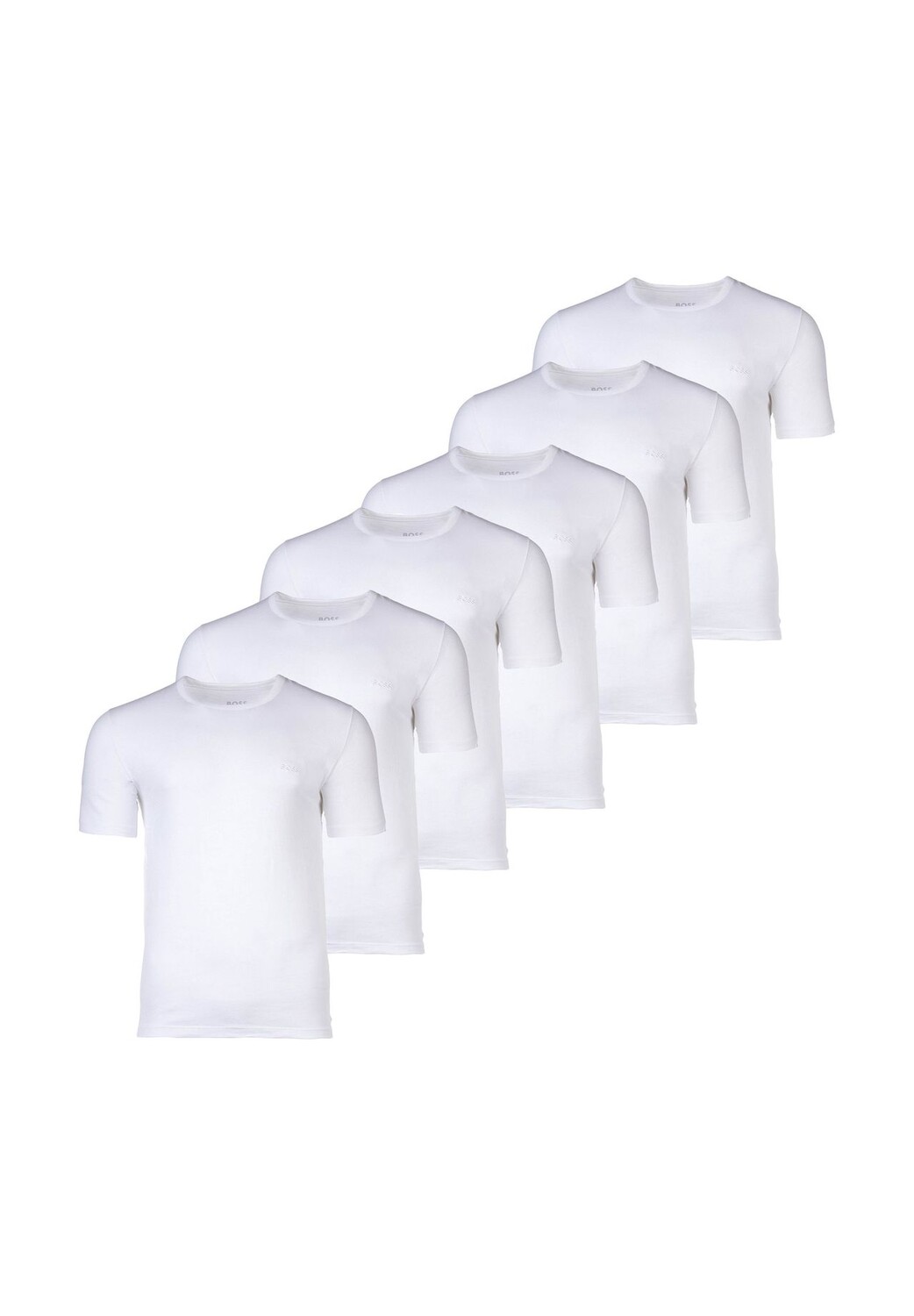 Футболка мужская, 6 шт. в упаковке - RN Classic, круглый вырез, короткий рукав, хлопок, однотонная BOSS
Футболка мужская, 6 шт. в упаковке - RN Classic, круглый вырез, короткий рукав, хлопок, однотонная BOSS
