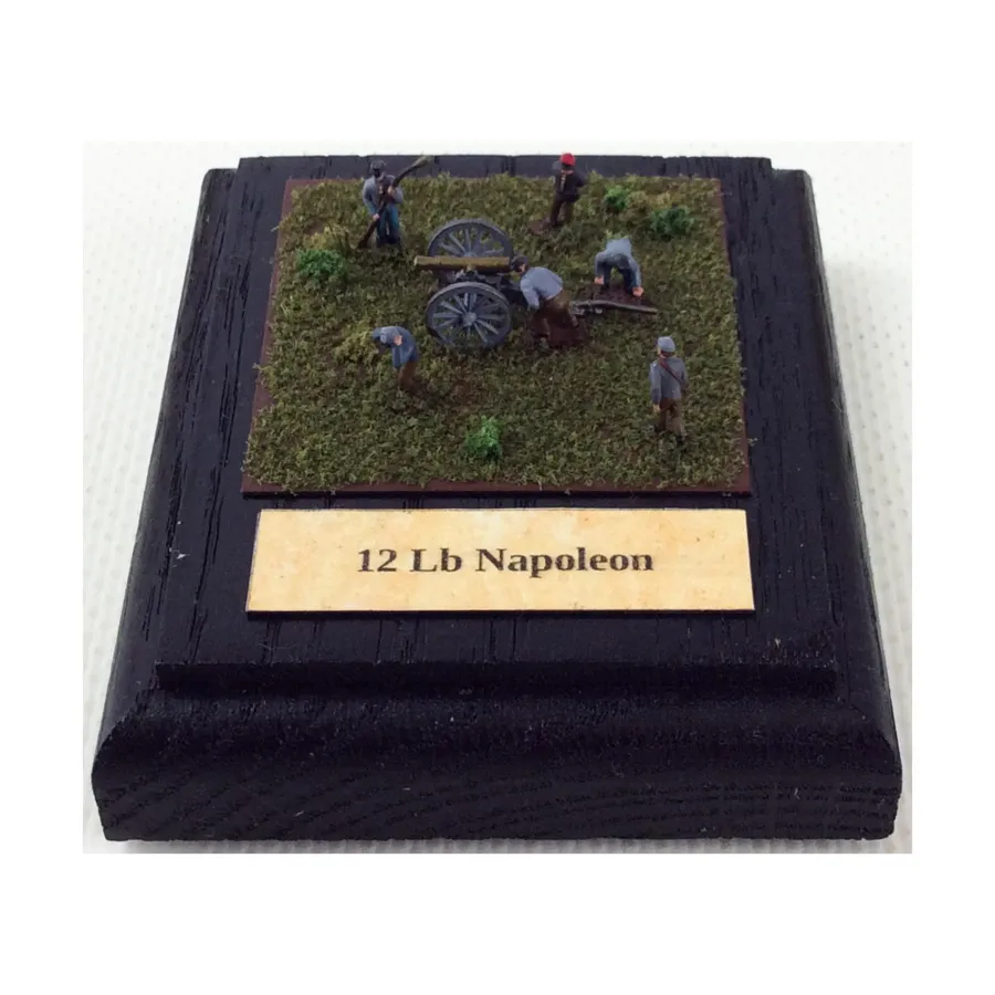12 фунтов Наполеон, American Civil War (10mm) (Desktop Dioramas)
12 фунтов Наполеон, American Civil War (10mm) (Desktop Dioramas)