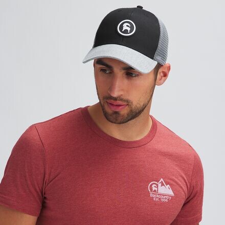 Кепка дальнобойщика с нашивкой Goat Backcountry, черный/серый
Кепка дальнобойщика с нашивкой Goat Backcountry, черный/серый