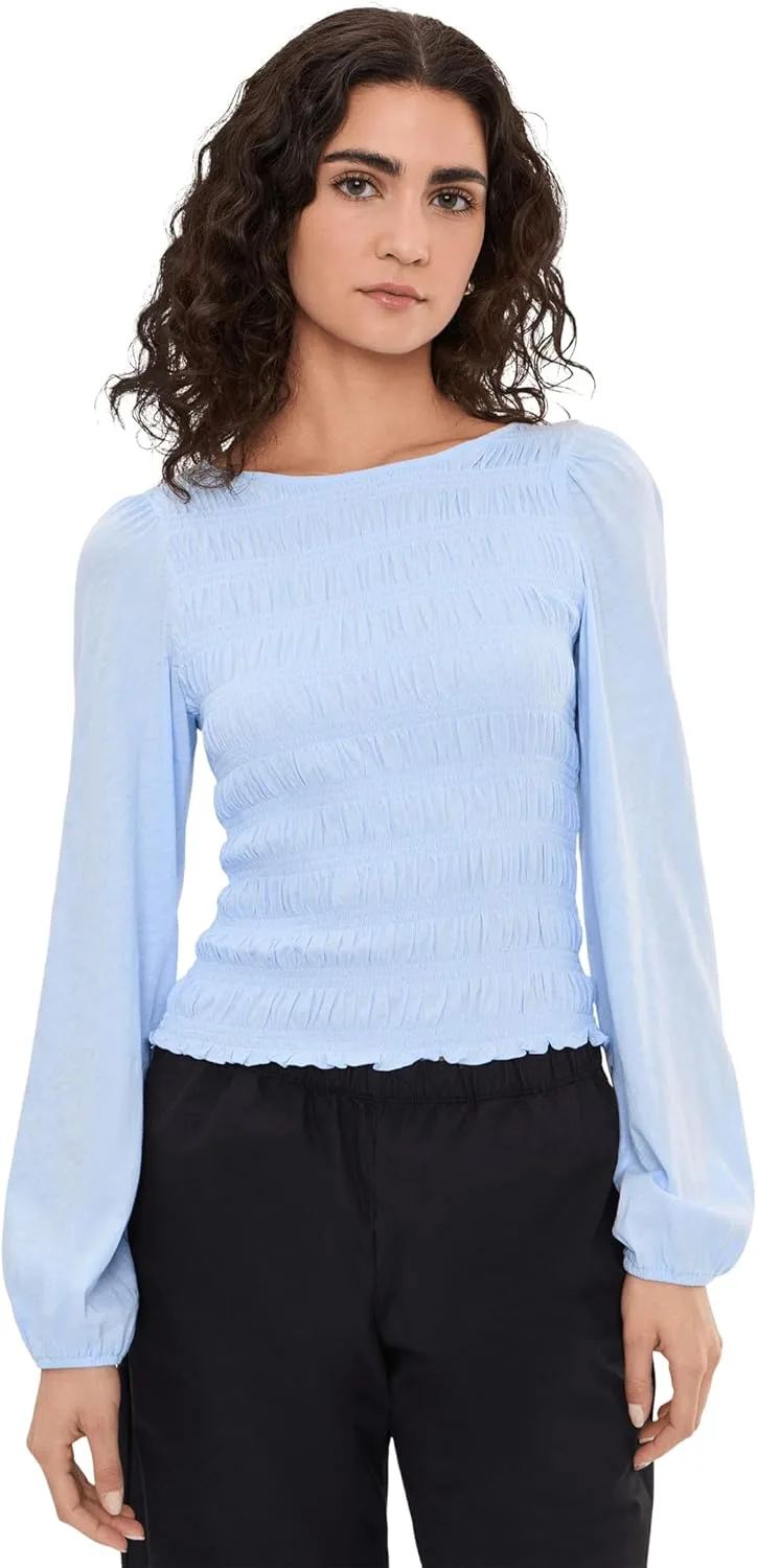 Madewell женский топ с рукавом 3/4 и сборкой
Madewell женский топ с рукавом 3/4 и сборкой