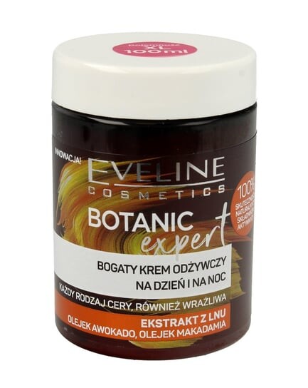 Насыщенный питательный крем для дня и ночи 100мл Botanic Expert, Eveline Cosmetics
Насыщенный питательный крем для дня и ночи 100мл Botanic Expert, Eveline Cosmetics
