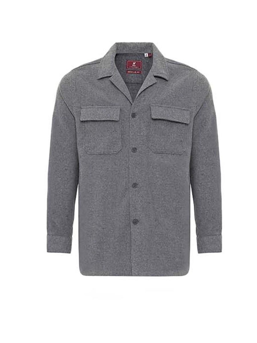 Рубашка обычного кроя на пуговицах Williot Michelangelo, серый
Рубашка обычного кроя на пуговицах Williot Michelangelo, серый