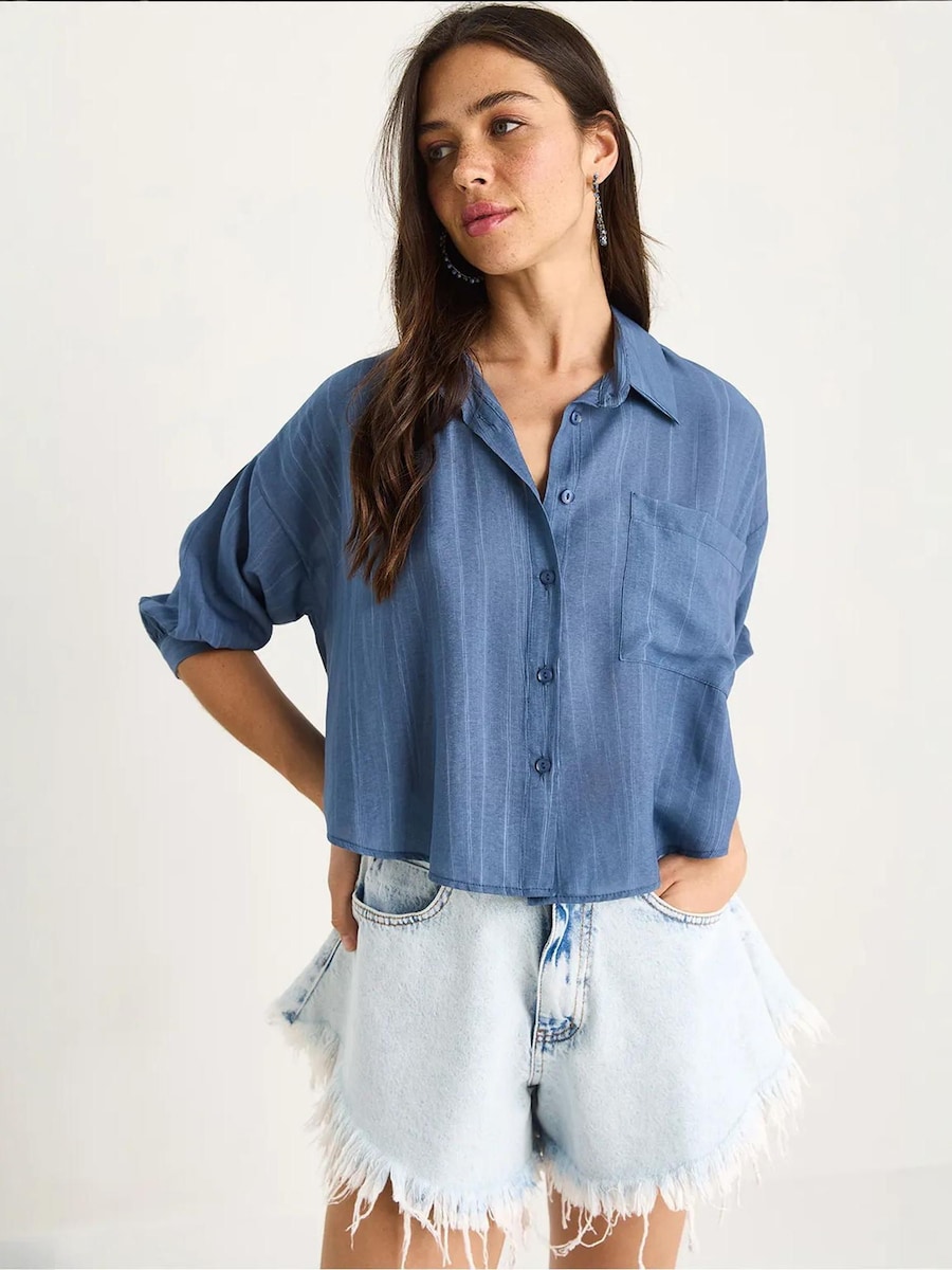 Блуза Bianco Lucci, сапфировый/небесно-голубой
Блуза Bianco Lucci, сапфировый/небесно-голубой