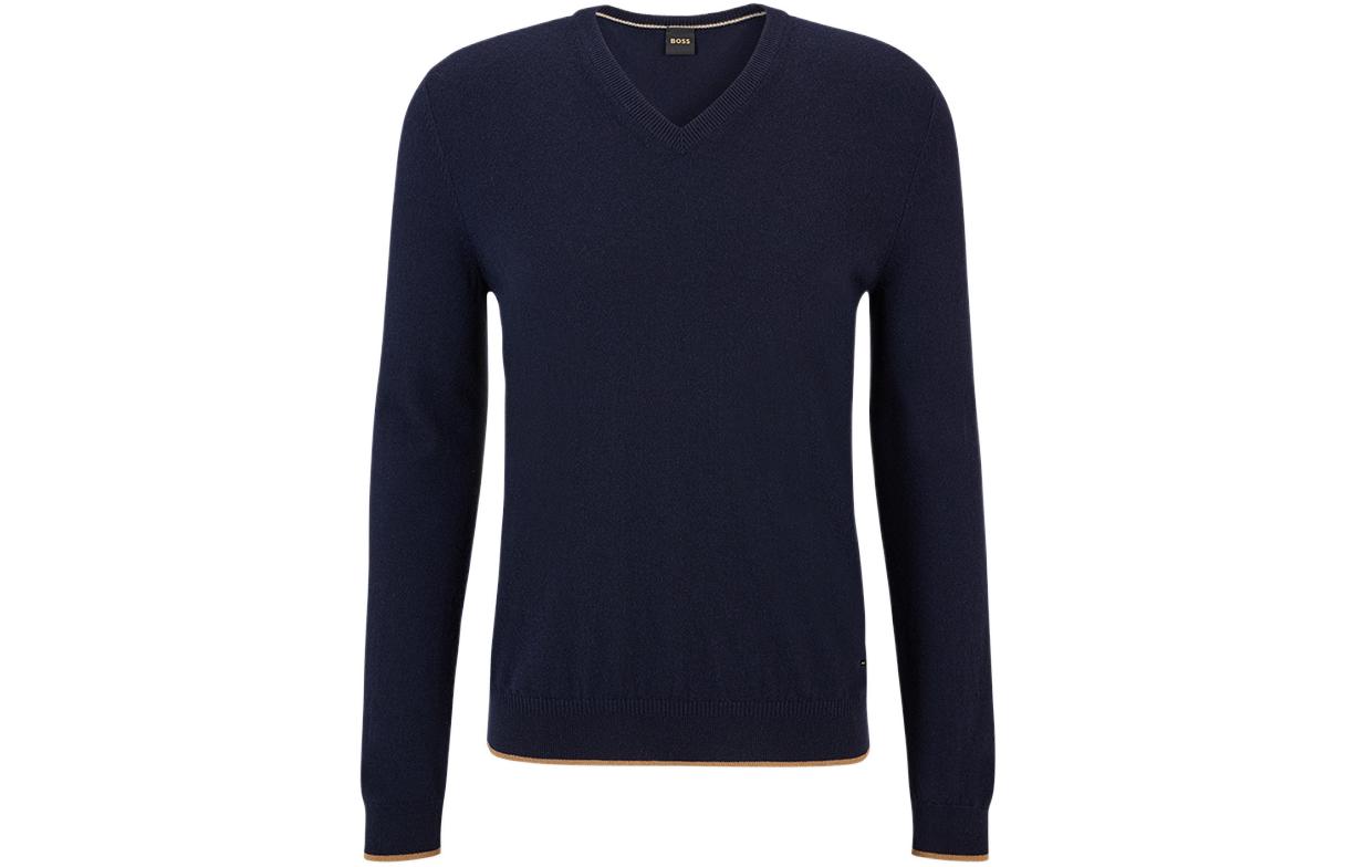 HUGO BOSS Кашемировый свитер мужской темно-синий
HUGO BOSS Кашемировый свитер мужской темно-синий