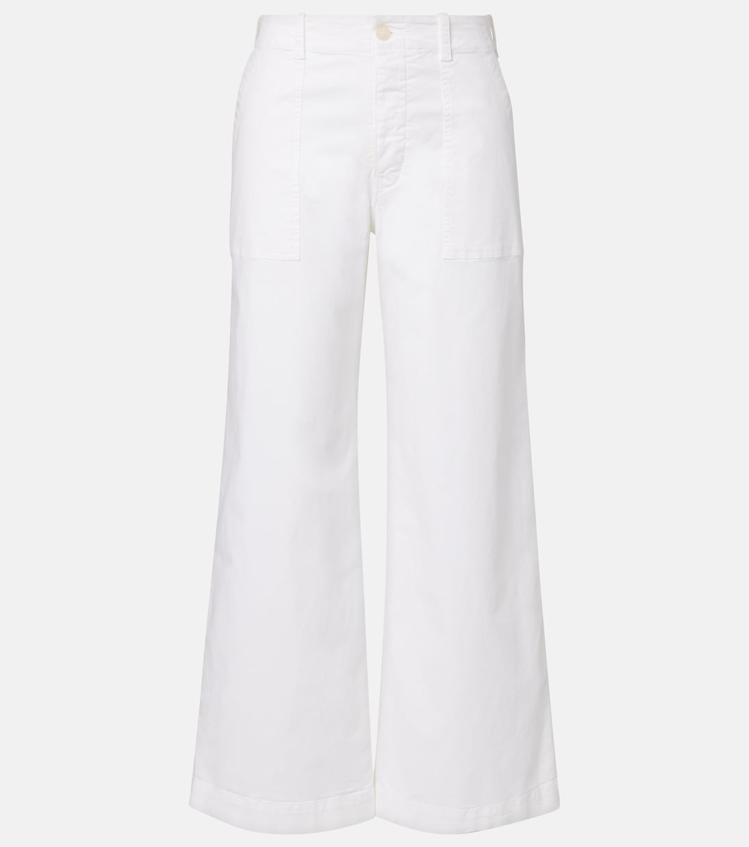 Хлопковые брюки карго из твила Leon Nili Lotan, белый
Хлопковые брюки карго из твила Leon Nili Lotan, белый