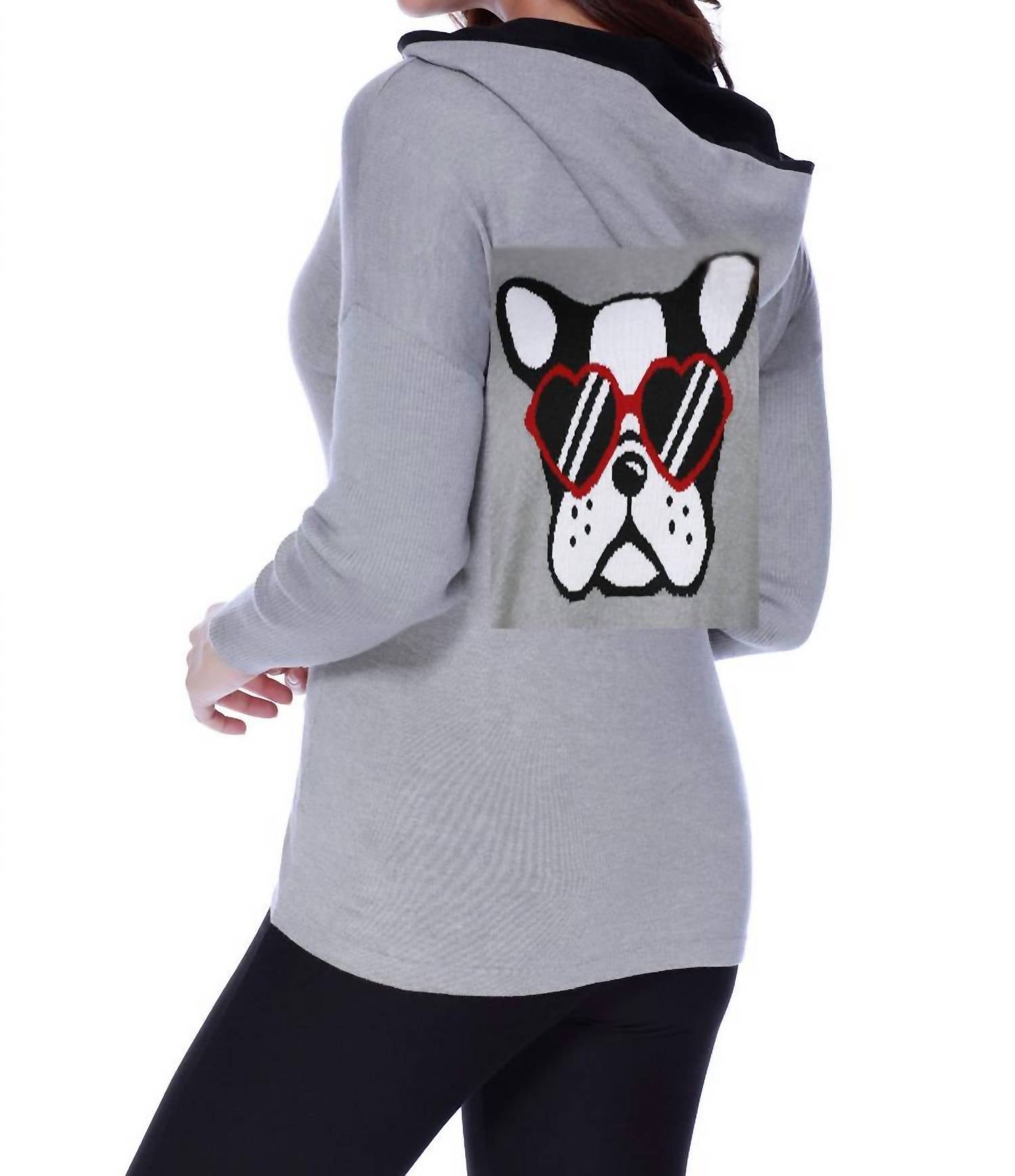 Кардиган с капюшоном Puppy Love в сером/мульти ANGEL
Кардиган с капюшоном Puppy Love в сером/мульти ANGEL