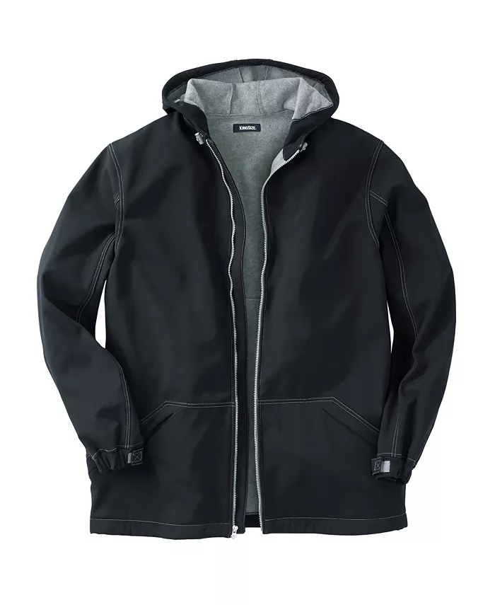 Дождевик утепленный Big & Tall с подкладкой из флиса KingSize, черный
Дождевик утепленный Big & Tall с подкладкой из флиса KingSize, черный