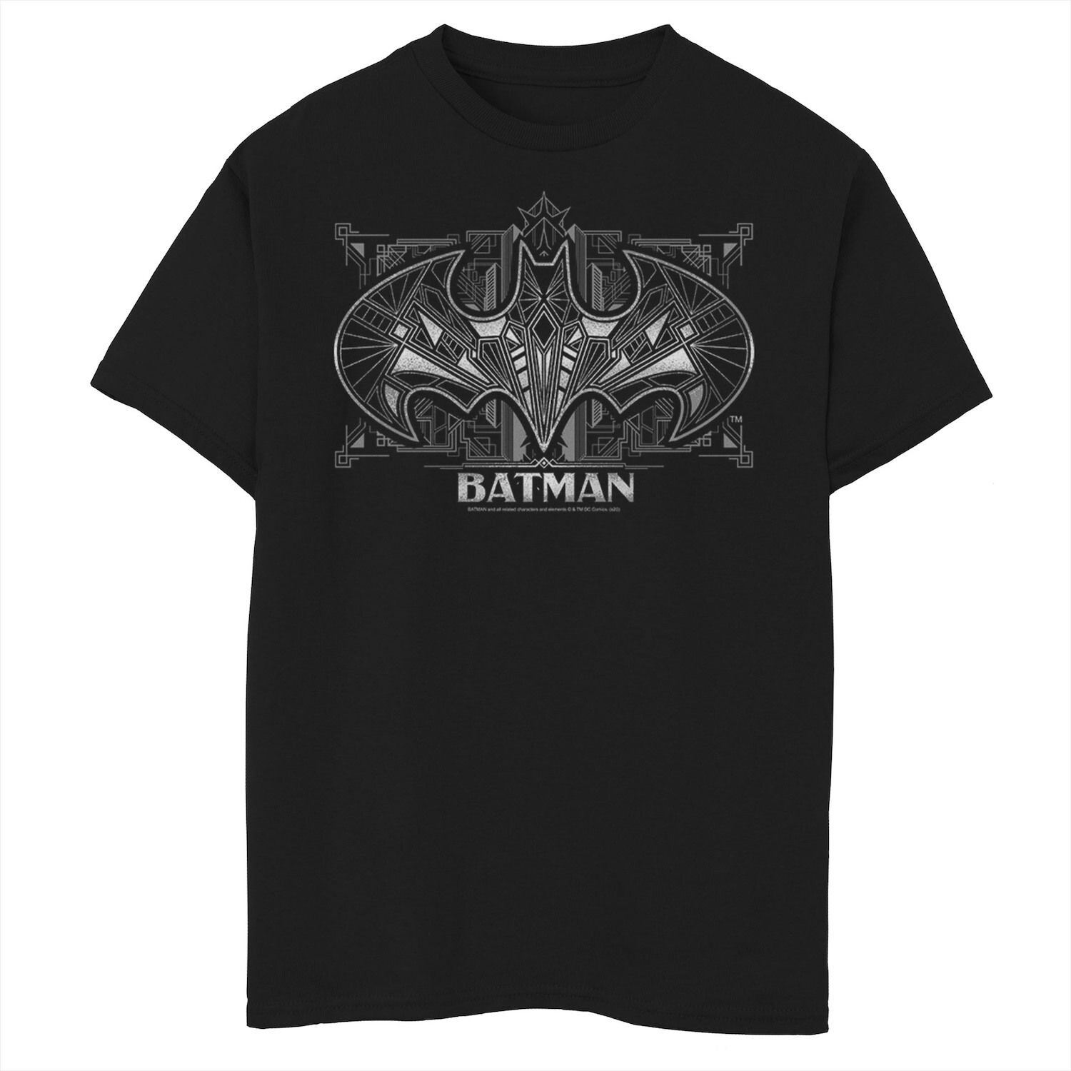 Футболка с логотипом в стиле ар-деко для мальчиков 8–20 лет DC Fandome Batman DC Comics
Футболка с логотипом в стиле ар-деко для мальчиков 8–20 лет DC Fandome Batman DC Comics