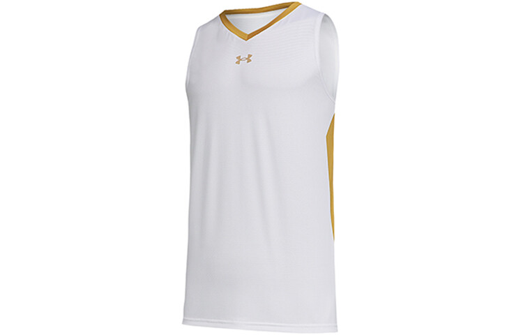 Мужское баскетбольное джерси Under Armour, цвет White
