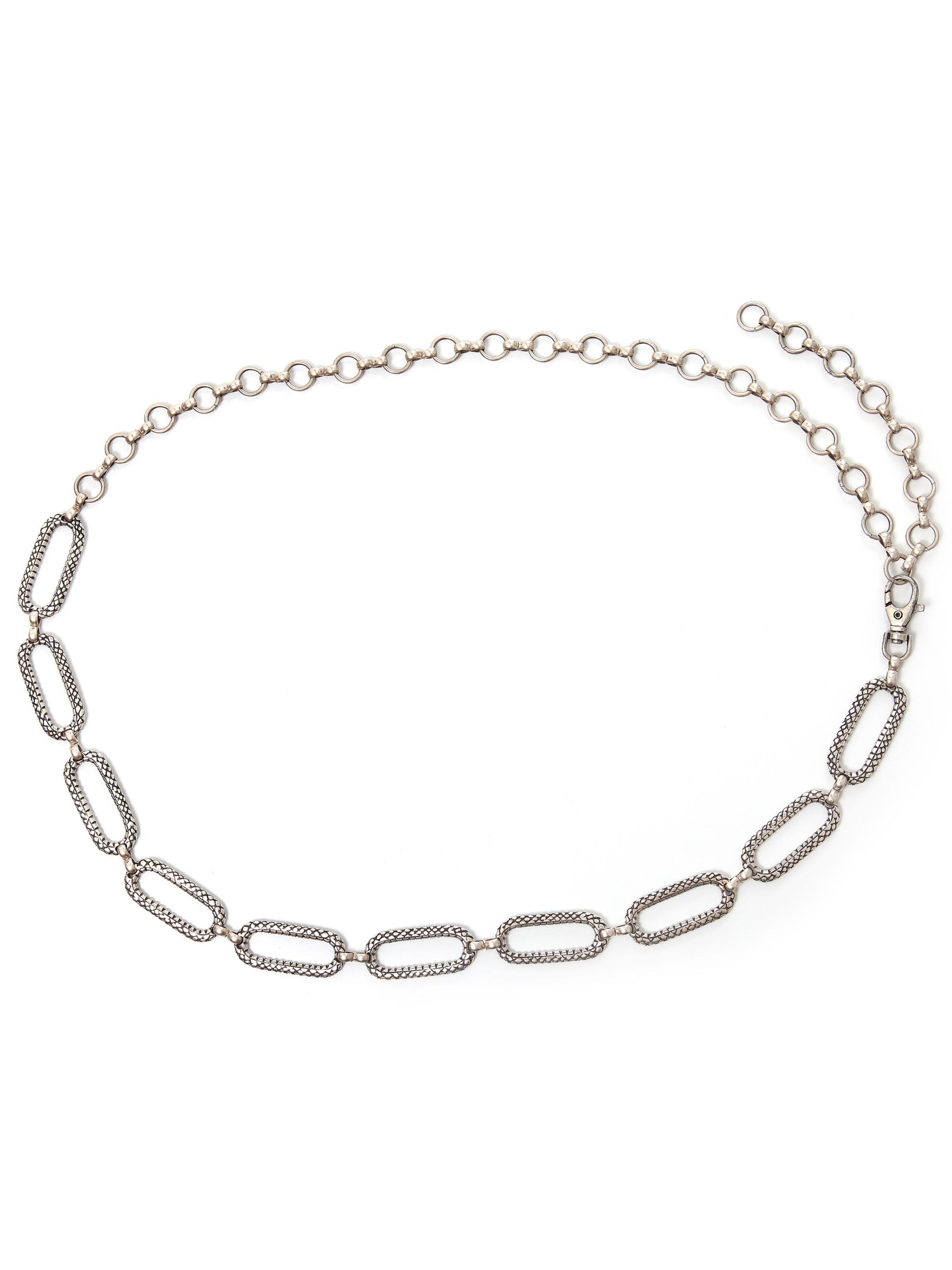 COLLEZIONE ALESSANDRO Ремень 'Ella' в цвете Silver
COLLEZIONE ALESSANDRO Ремень 'Ella' в цвете Silver
