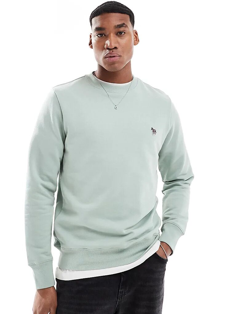 Толстовка с логотипом PS Paul Smith в виде зебры светло-зеленого цвета
Толстовка с логотипом PS Paul Smith в виде зебры светло-зеленого цвета