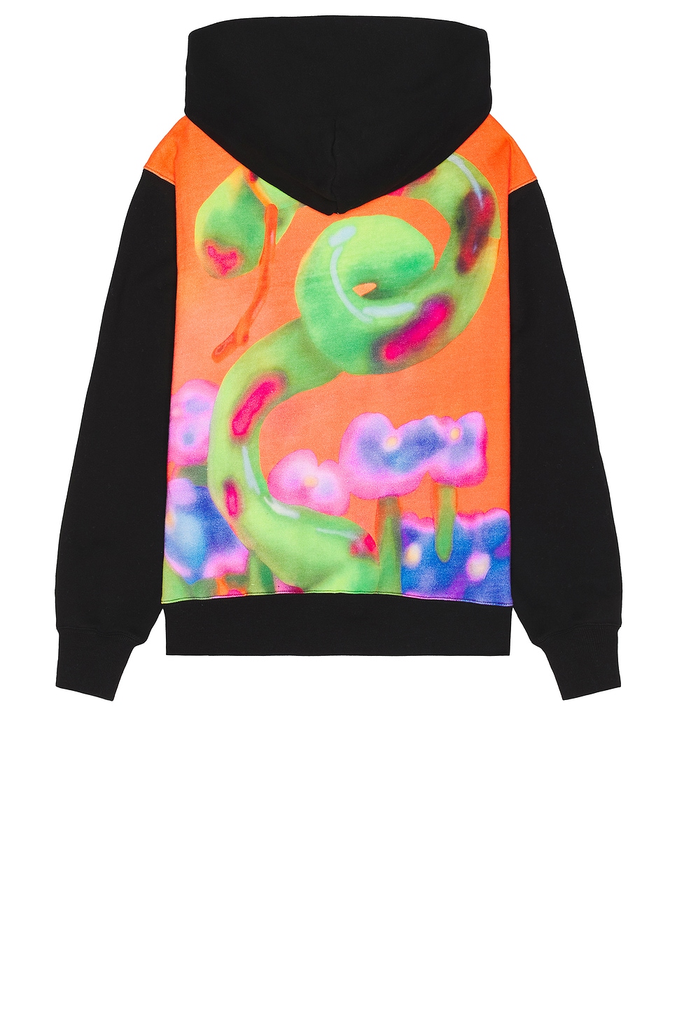 Толстовка с капюшоном из мокрой змеи Pleasures, черный
Толстовка с капюшоном из мокрой змеи Pleasures, черный