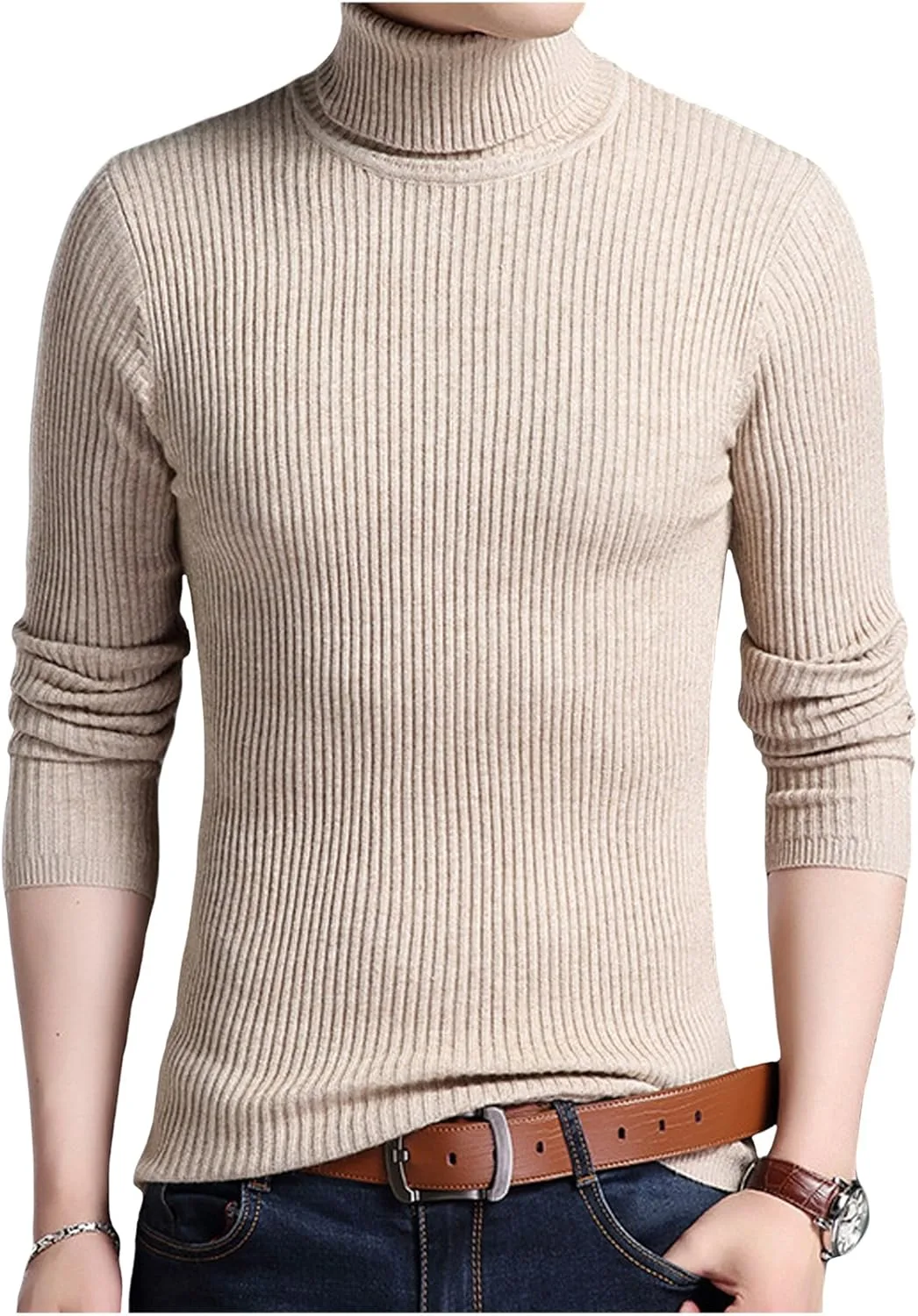 Мужской пуловер Slim Fit с водолазкой Jueshanzj
Мужской пуловер Slim Fit с водолазкой Jueshanzj