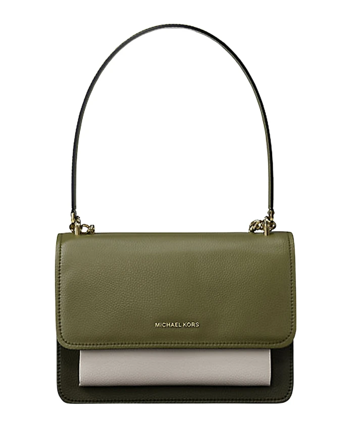 Кожаная сумка через плечо с цветовыми блоками, размер XS Michael Kors, зеленый
Кожаная сумка через плечо с цветовыми блоками, размер XS Michael Kors, зеленый