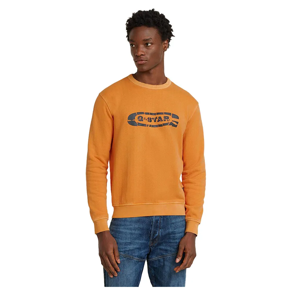Толстовка G-Star Destroyed G Logo Washed, оранжевый
Толстовка G-Star Destroyed G Logo Washed, оранжевый