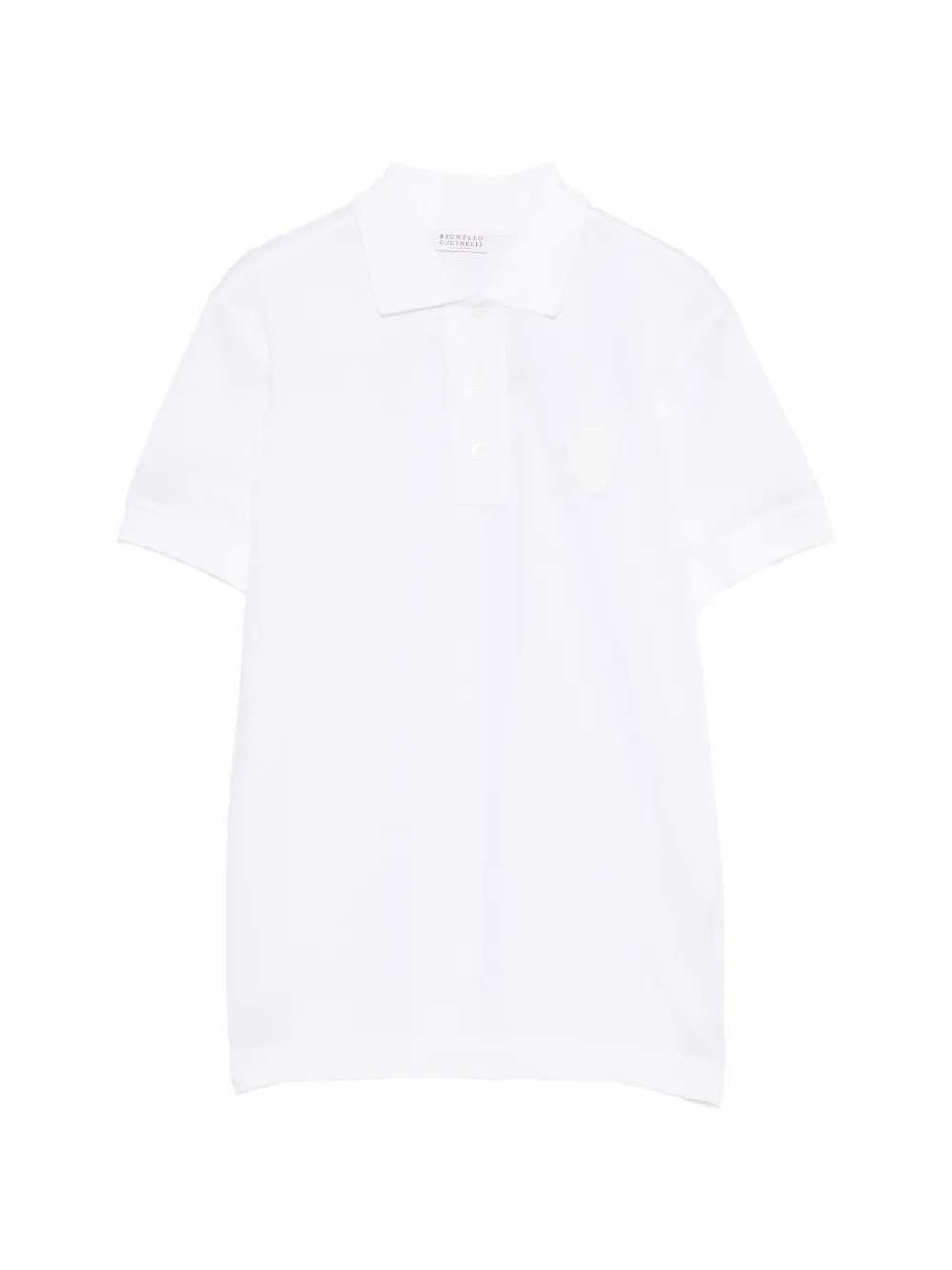 Топ-поло с аппликацией Brunello Cucinelli, белый
Топ-поло с аппликацией Brunello Cucinelli, белый
