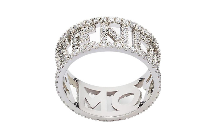 FENDI Серебряное кольцо для женщин
FENDI Серебряное кольцо для женщин