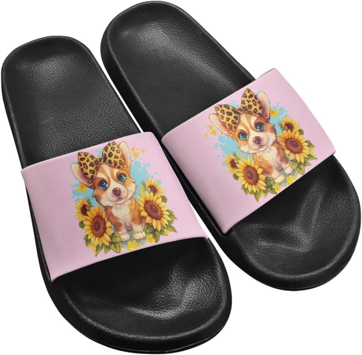 Шлепанцы для женщин и мужчин, с мягкой подошвой, пляжные, бассейные, для душа, легкие, для дома и улицы Getelinseng, Corgi Sunflower
Шлепанцы для женщин и мужчин, с мягкой подошвой, пляжные, бассейные, для душа, легкие, для дома и улицы Getelinseng, Corgi Sunflower