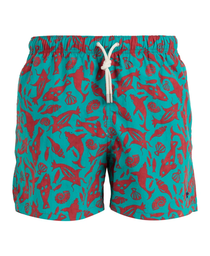 Зеленые плавки для мужчин с рисунком в виде доисторических рыб. Gallo, мультиколор
Зеленые плавки для мужчин с рисунком в виде доисторических рыб. Gallo, мультиколор