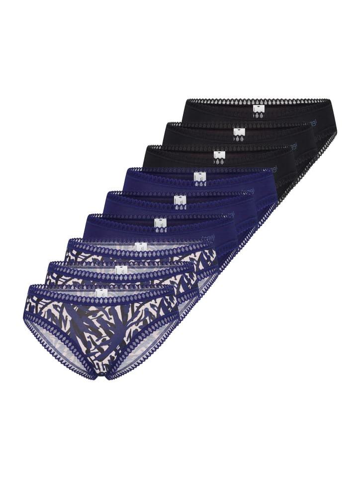 Sloggi Мини-трусики GO Crush в черно-синем цвете
Sloggi Мини-трусики GO Crush в черно-синем цвете