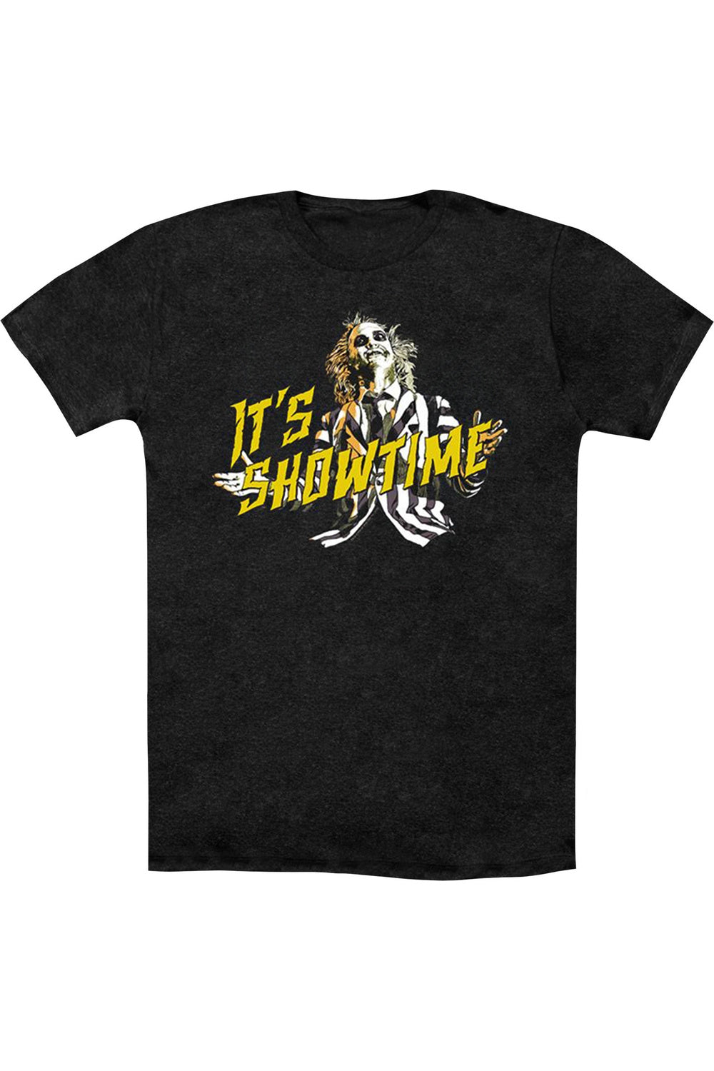 Футболка/футболка Beetlejuice Showtime для взрослых Heather Gildan, черный
Футболка/футболка Beetlejuice Showtime для взрослых Heather Gildan, черный