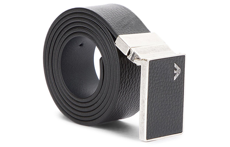 EMPORIO ARMANI Кожаный мужской ремень черный шириной 3.5 см, Black
EMPORIO ARMANI Кожаный мужской ремень черный шириной 3.5 см, Black