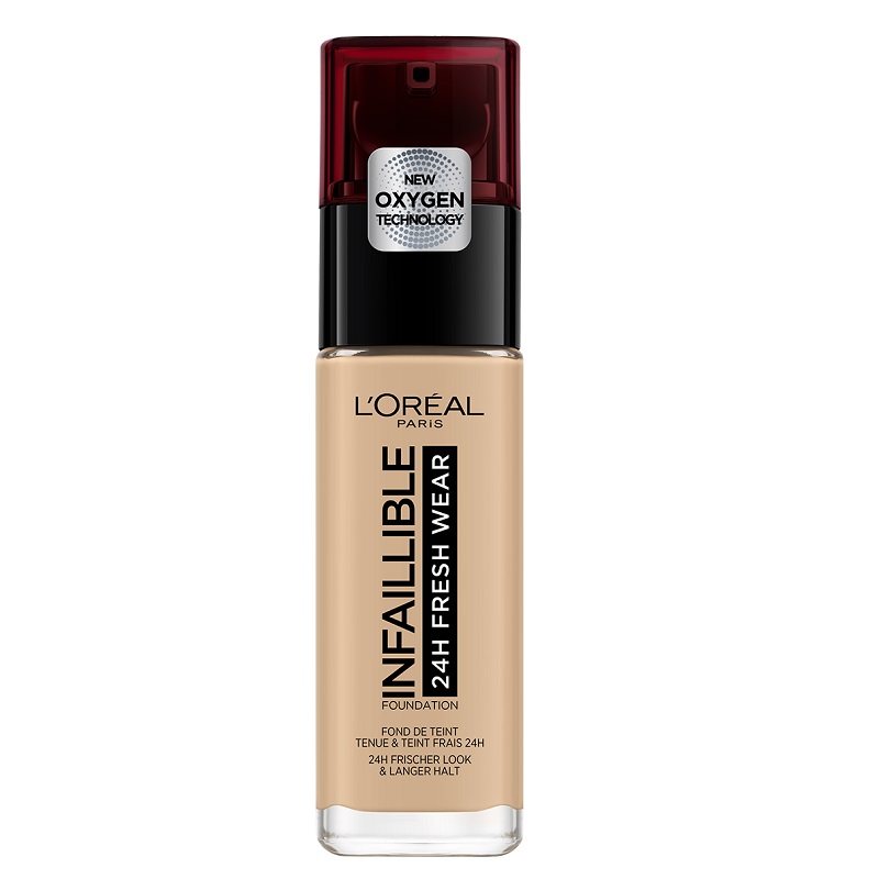 Основа под макияж infaillible 24h fresh wear foundation L′Oréal Paris, цвет 120 vanille, 30 мл
Основа под макияж infaillible 24h fresh wear foundation L′Oréal Paris, цвет 120 vanille, 30 мл