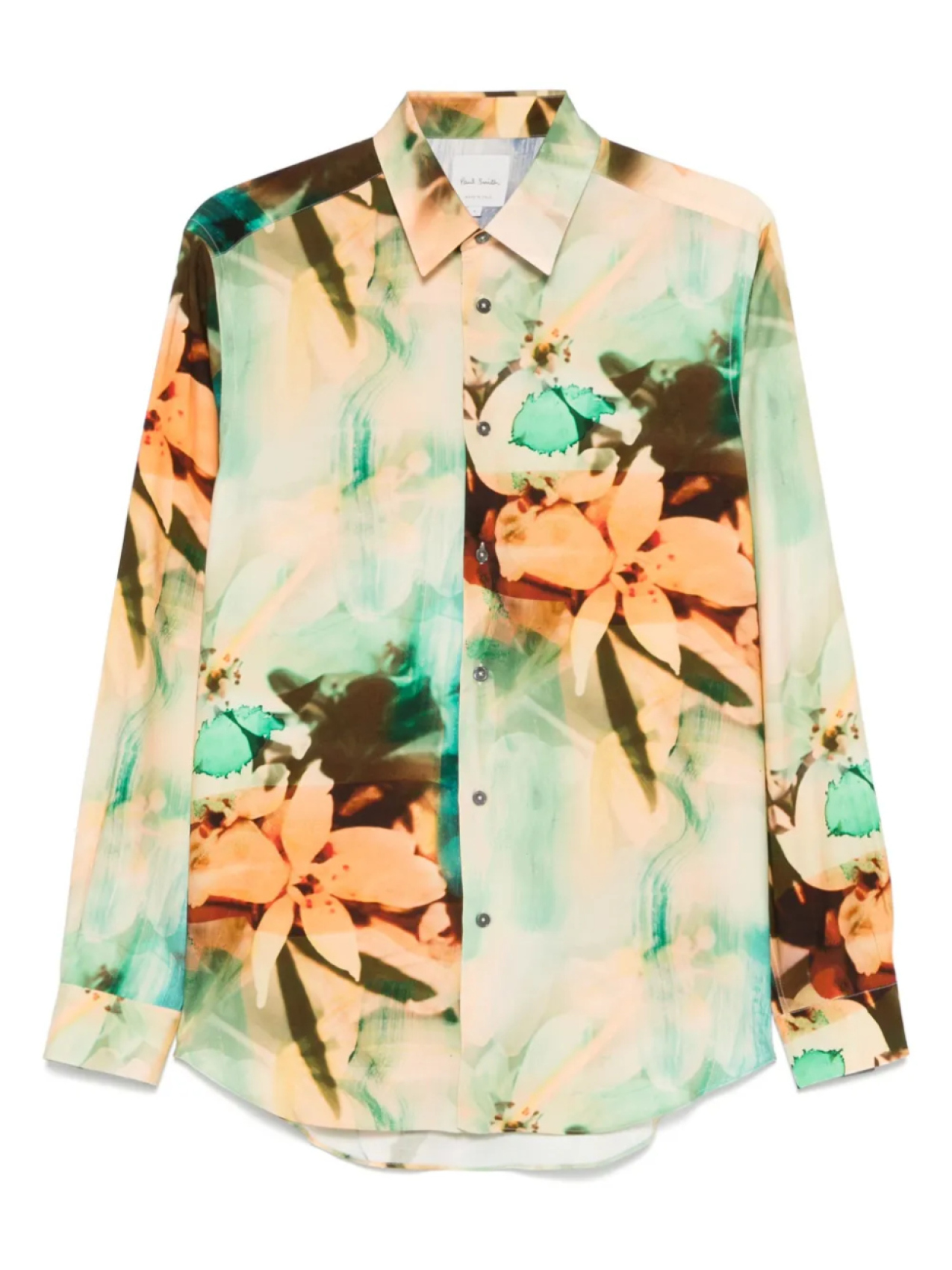 Рубашка с цветочным принтом Paul Smith, нейтральный
Рубашка с цветочным принтом Paul Smith, нейтральный