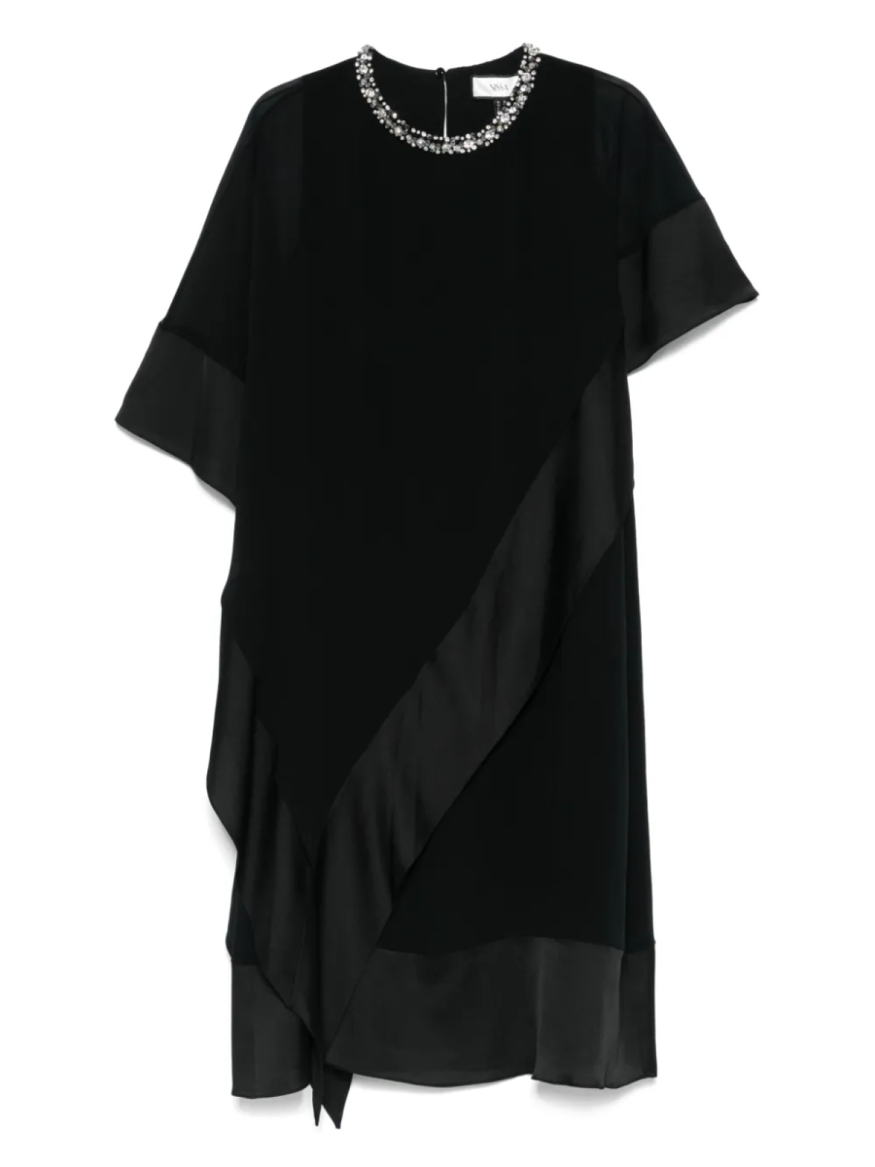 Платье с воротником из стразов NISSA, черный
Платье с воротником из стразов NISSA, черный