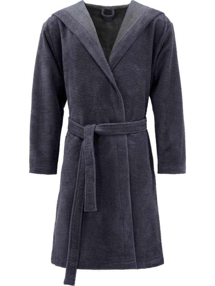 Erwin Müller Банный халат унисекс Schwanau антрацитового цвета
Erwin Müller Банный халат унисекс Schwanau антрацитового цвета