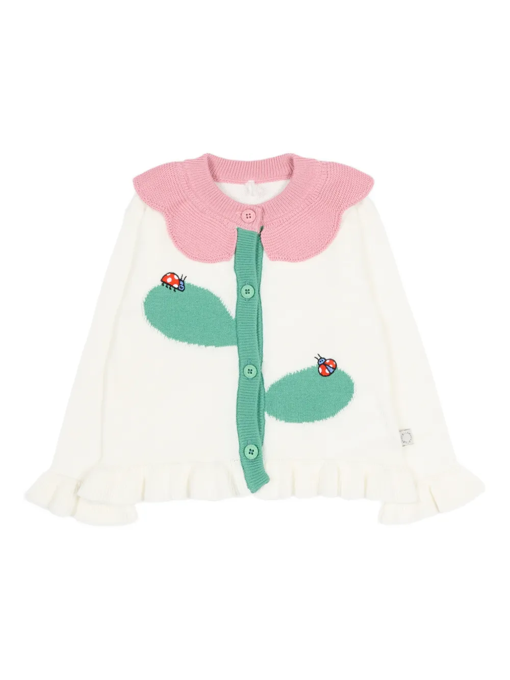 Кардиган с цветочным узором Stella Mccartney Kids, белый
Кардиган с цветочным узором Stella Mccartney Kids, белый