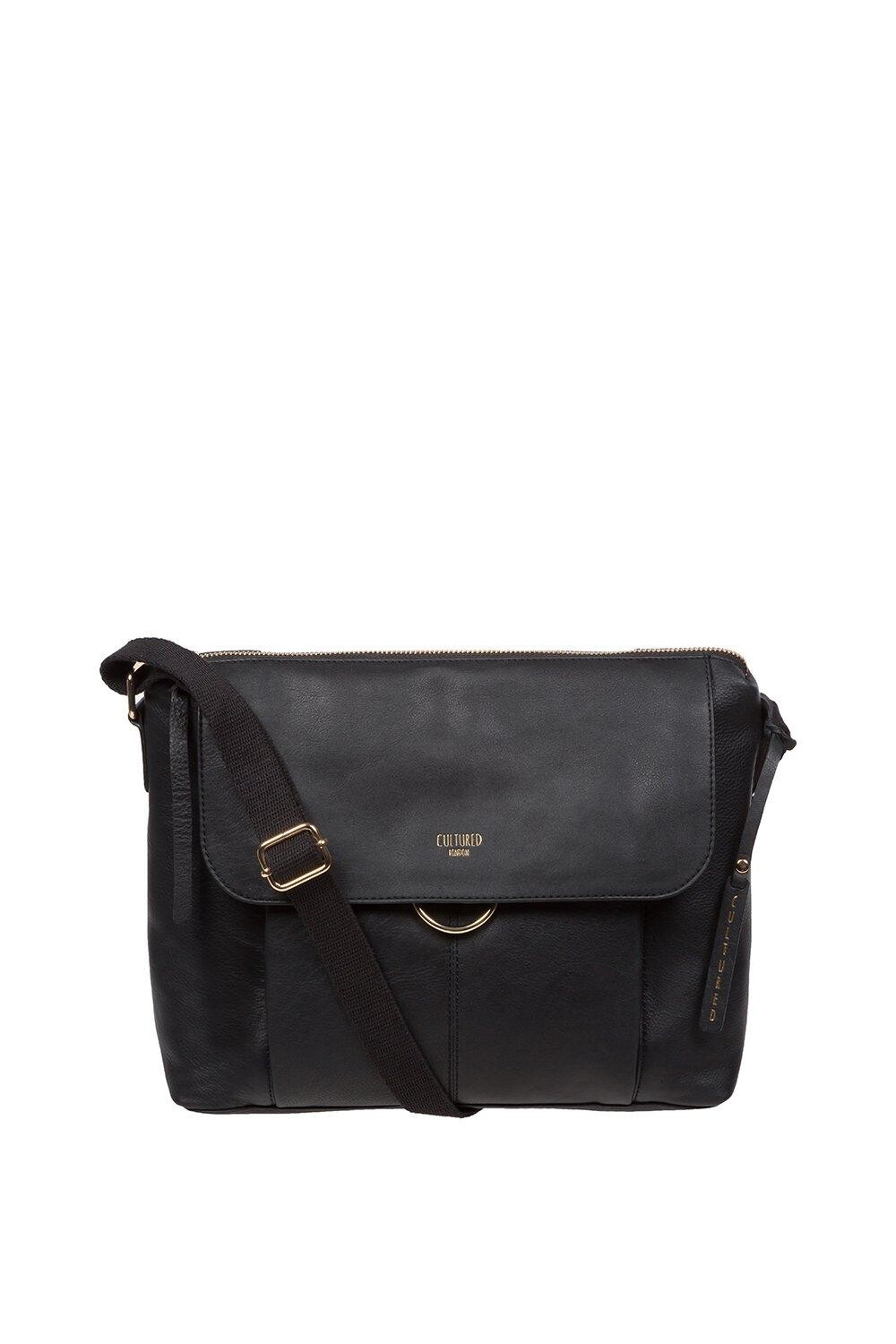 Кожаная сумка на плечо 'Chancery' Cultured London, черный
Кожаная сумка на плечо 'Chancery' Cultured London, черный