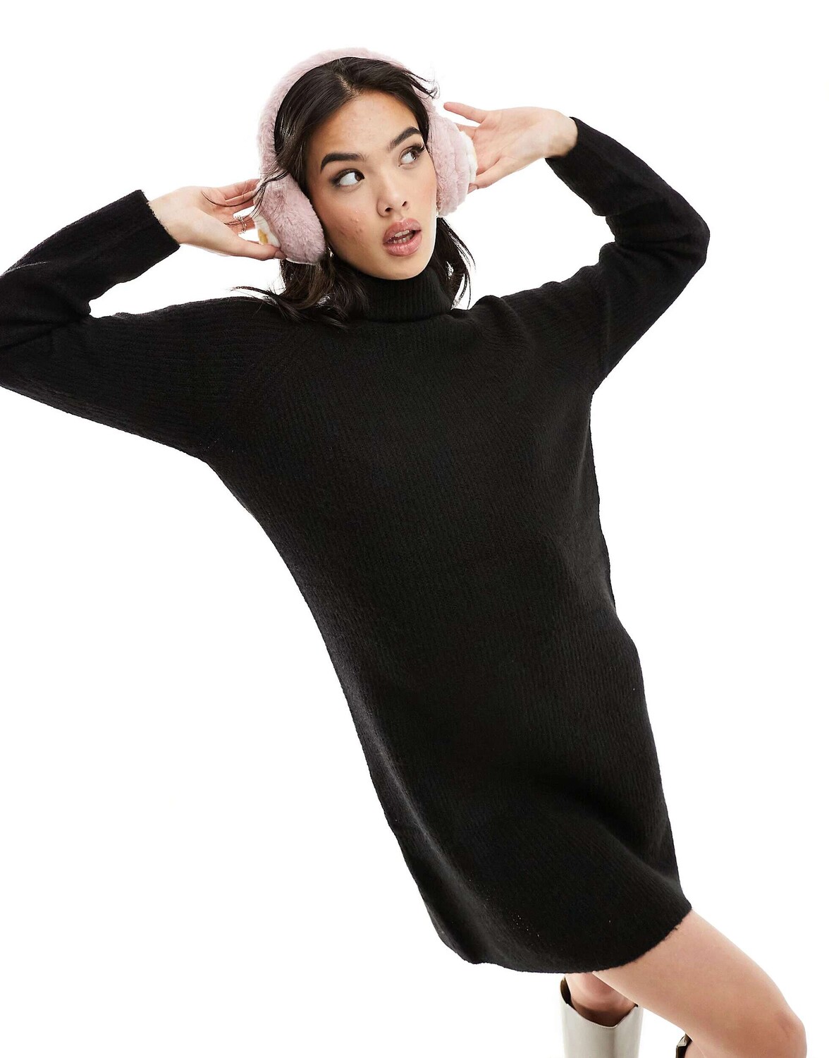 Черное мини-платье-джемпер с высоким воротником Pieces, Черный, Черное мини-платье-джемпер с высоким воротником Pieces
Черное мини-платье-джемпер с высоким воротником Pieces, Черный, Черное мини-платье-джемпер с высоким воротником Pieces