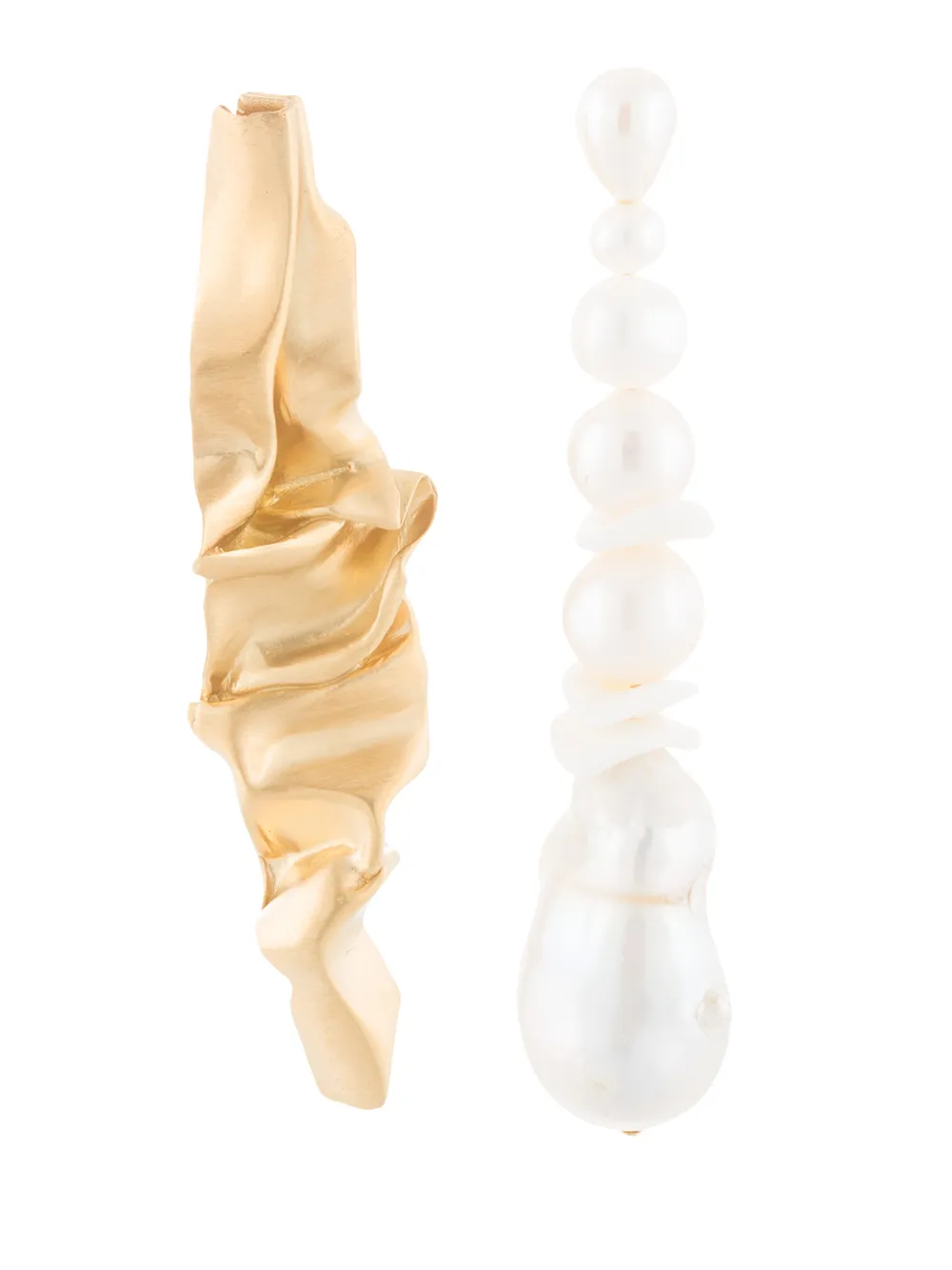 Непарные серьги-подвески Crumple Completedworks, золотистый
Непарные серьги-подвески Crumple Completedworks, золотистый