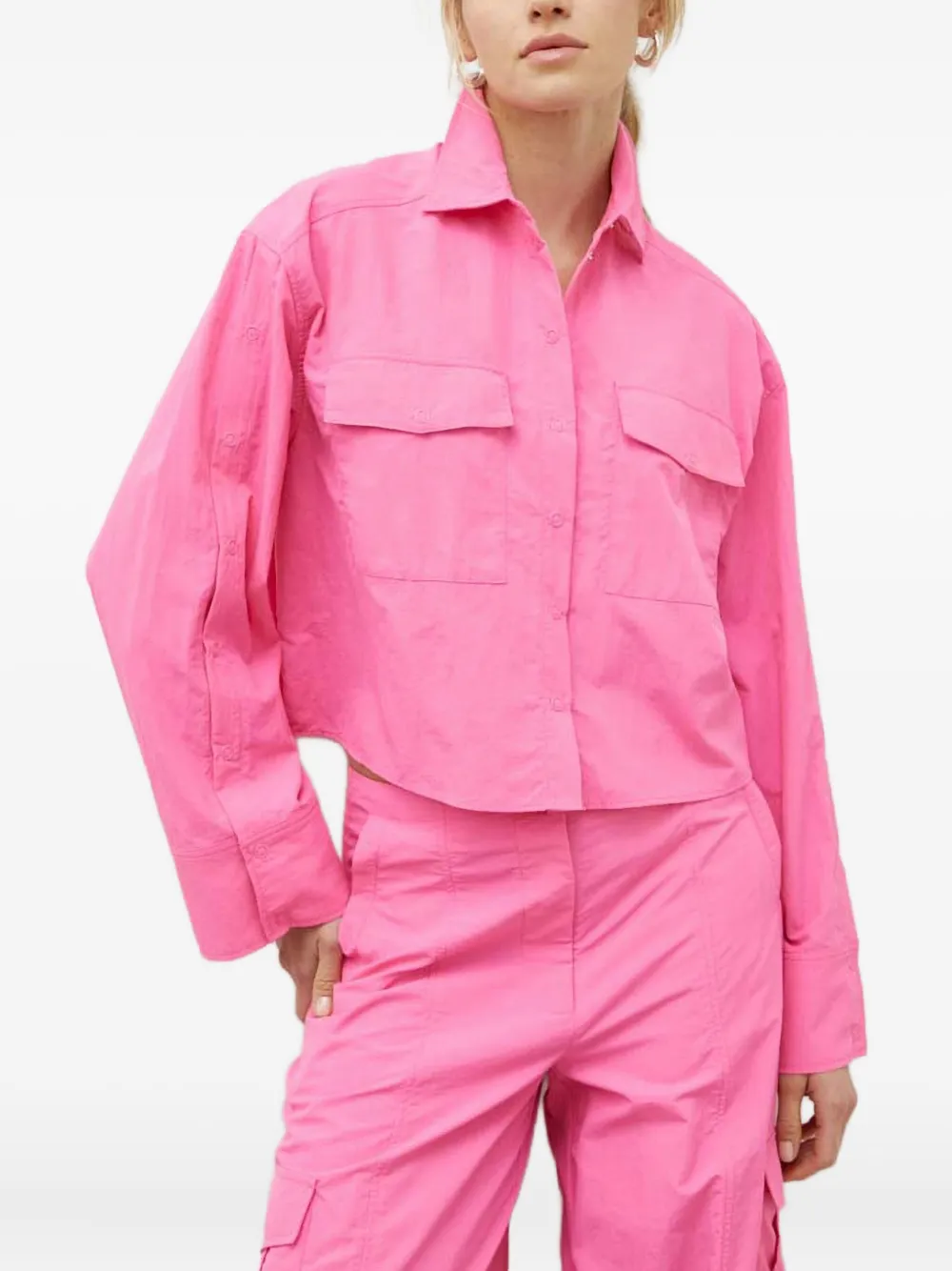 Топ с карманом на пуговице Day Birger Et Mikkelsen, розовый
Топ с карманом на пуговице Day Birger Et Mikkelsen, розовый