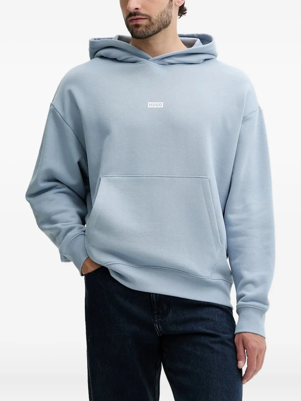 Худи с логотипом HUGO, синий
Худи с логотипом HUGO, синий